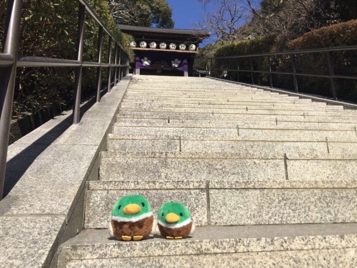 鎌倉で学問の神様として有名な荏柄天神社